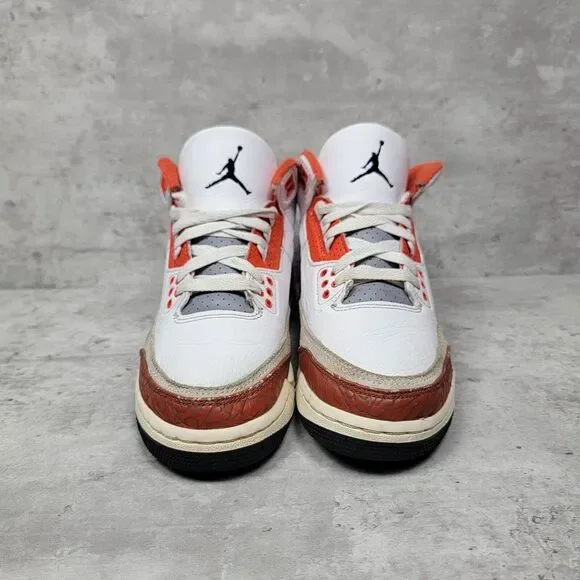 Air Jordan 3 Retro SE Mars Stone DV7028 108‎ Size 5Y Boys Grade School